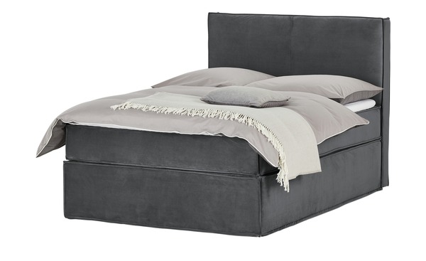 Bild 1 von Boxi Boxspringbett 140 x 200 cm  Boxi grau Maße (cm): B: 140 H: 125 Betten