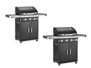 Bild 1 von LANDMANN Gasgrill »Rexon CooK«, Grillfläche 65 x 40 cm, mit Seitenkocher