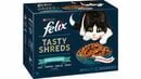 Bild 1 von PURINA FELIX Tasty Shreds Geschmacksvielfalt aus dem Wasser Katzennassfutter