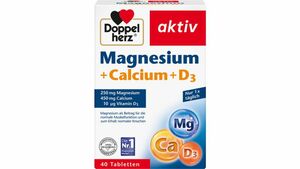 Doppelherz Magnesium + Calcium + D3 50 Tabletten