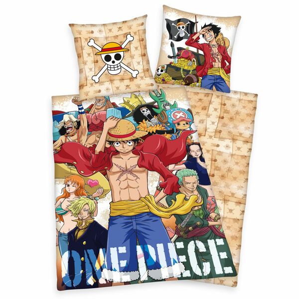 Bild 1 von One Piece Bettwäsche, Größe: 135 x 200 cm