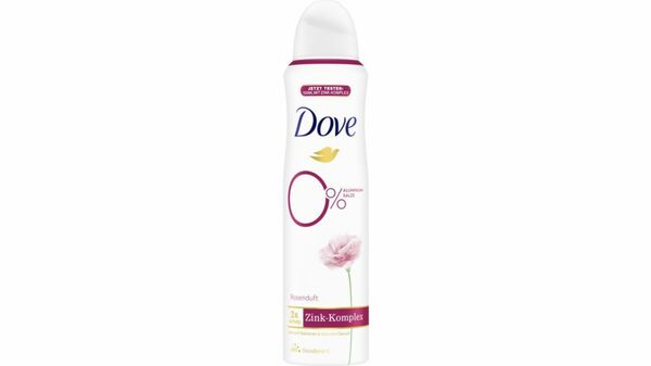 Bild 1 von Dove Deodorant-Spray mit Zink-Komplex Rosenduft 0% Aluminiumsalze150 ml