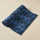Bild 1 von Yogamatte Komfort 173 cm × 61 cm × 8 mm - dunkelblau Palmen