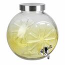 Bild 1 von Glas-Getränkespender Zitrone 5L Gelb