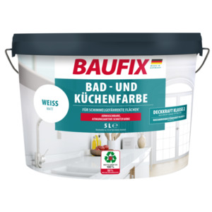 Baufix Bad- & Küchenfarbe, Weiß