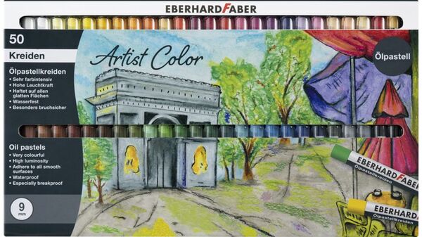 Bild 1 von EBERHARD FABER Artist Color Ölpastellkreide Kartonetui mit 50 Kreiden