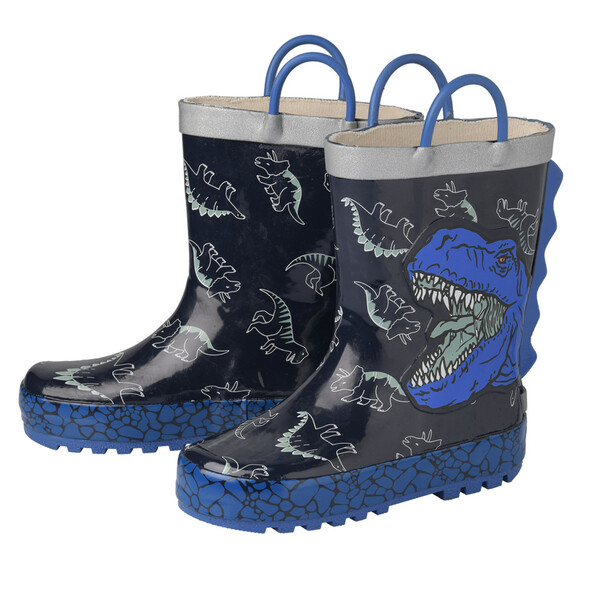 Bild 1 von Jungen Gummistiefel mit Dino-Motiv