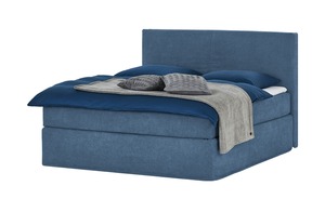 Boxi Boxspringbett 160 x 200 cm  Boxi blau Maße (cm): B: 160 H: 125 Betten