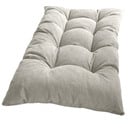 Bild 1 von Bella Casa Chillkissen "Yanni Feincord" 2er-Pack - ca. 70 x 120 cm, Silber