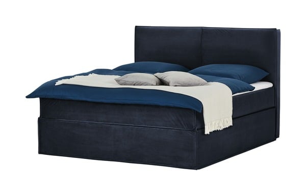 Bild 1 von Boxi Boxspringbett 160 x 200 cm  Boxi blau Maße (cm): B: 160 H: 125 Betten