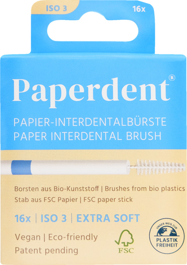 Bild 1 von Paperdent Papier-Interdentalbürste - ISO 3