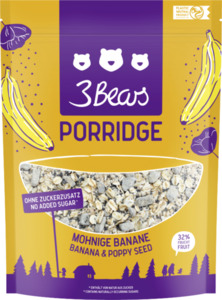 3Bears Porridge Mohnige Banane