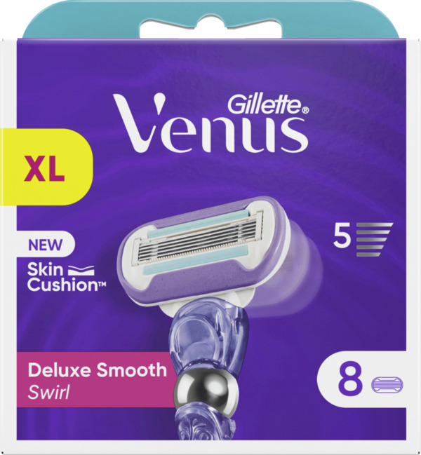 Bild 1 von Gillette Venus Deluxe Smooth Swirl Rasierklingen