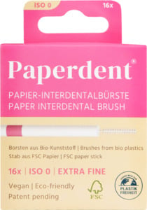 Paperdent Papier-Interdentalbürste - ISO 0