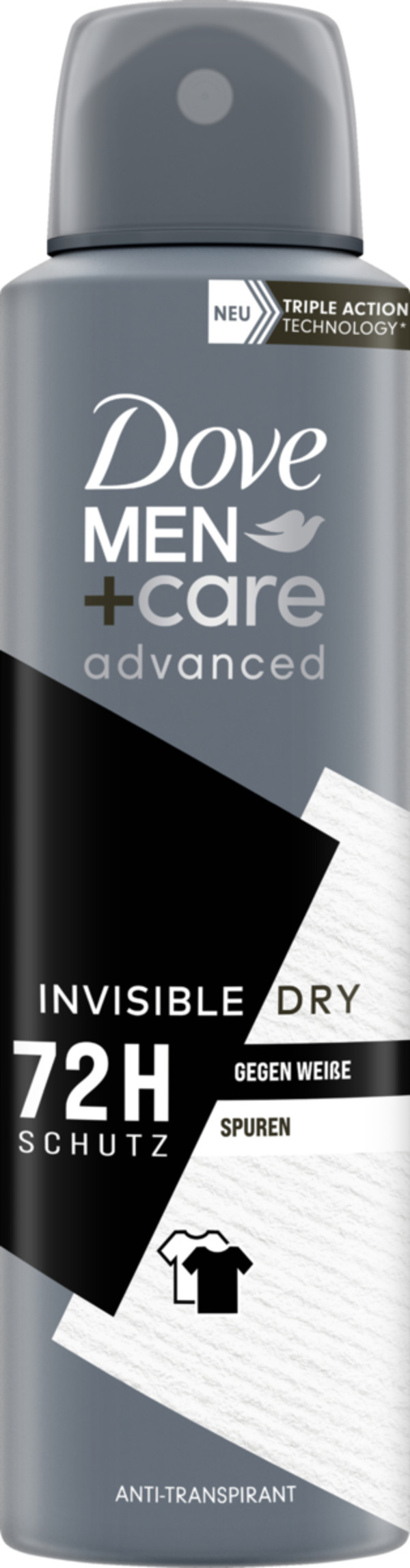 Bild 1 von Dove Men+Care Deo Spray Anti-Transpirant Advanced Invisible Dry