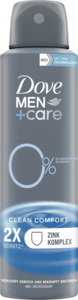 Dove Men+Care Deo Spray Clean Comfort mit Zink-Komplex