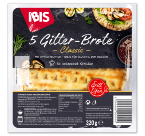 IBIS 5 Gitter-Brote*