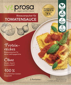 Veprosa Bio Vegane Proteinsoße Tomate