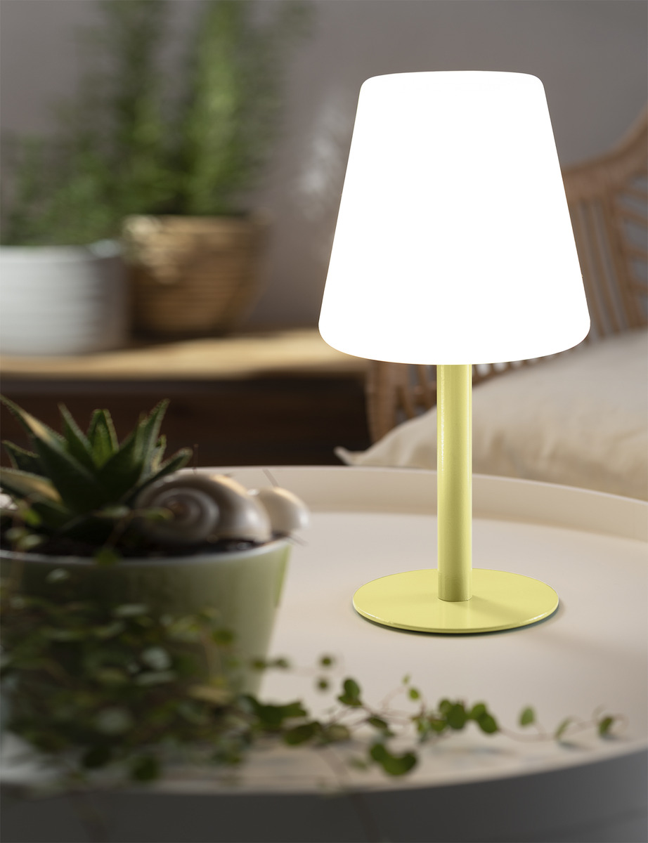 Bild 3 von IDEENWELT Outdoor-Tischleuchte gold