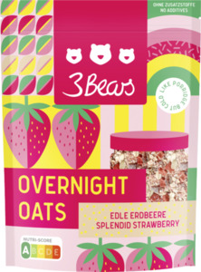 3Bears Overnight Oats Edle Erdbeere