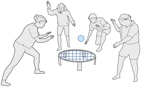 Bild 3 von IDEENWELT Trampolin-Ball-Set