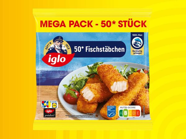 Bild 1 von Iglo Fischstäbchen