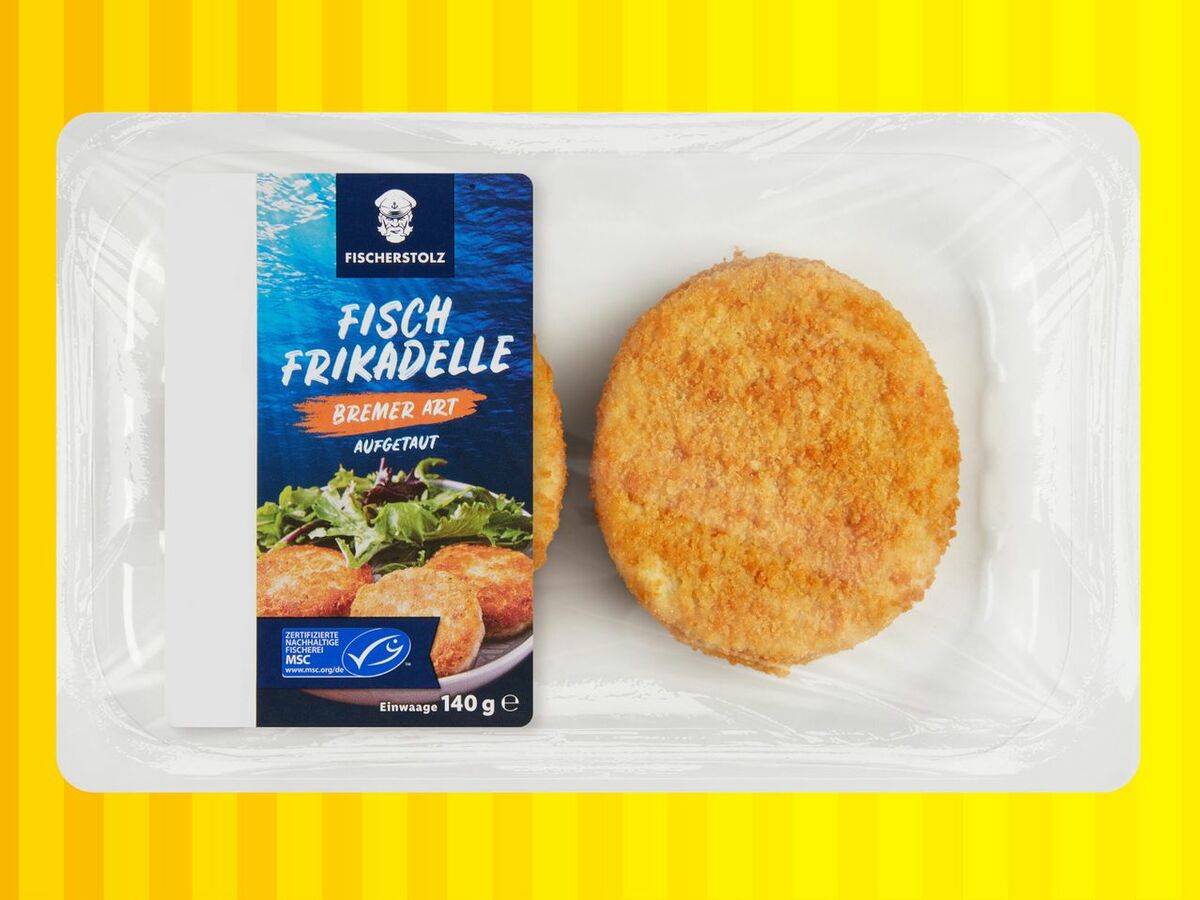 Fischerstolz MSC Fischfrikadelle Bremer Art von Lidl ansehen!