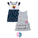 Bild 1 von ALIVE Kleinkinder und Kinder Jersey-Kleid, 2er-Set