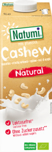 Natumi Pflanzendrink, Cashew Natural