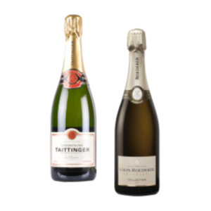 Champagner Roederer Collection 242 / 243 Brut oder Taittinger Brut Reserve
