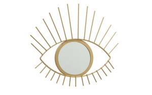 Spiegel Auge in gold, 27 cm