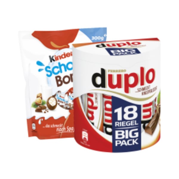 Bild 1 von Duplo, Kinder Riegel Big Pack oder Schoko Bons