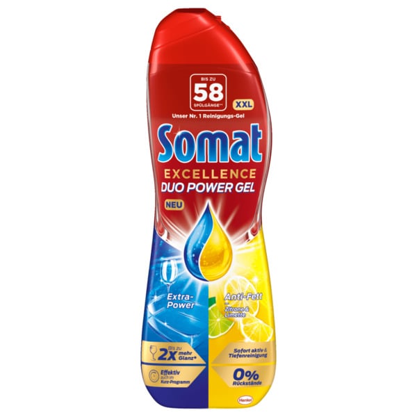 Bild 1 von Somat Excellence Duo Power Gel Reinigungsgel XXL 928ml