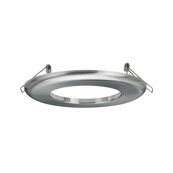 Bild 1 von Einbaurahmen Downlight Adapter in Edelstahlfarben Ø ca. 13 cm