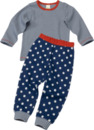 Bild 1 von ALANA Kinder Schlafanzug, Gr. 104, aus Bio-Baumwolle, blau