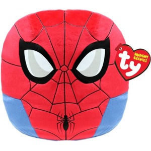 Spider-Man - ty Squishy Beanies - Pl&uuml;sch Kissen Spider-Man - ca. 31 cm