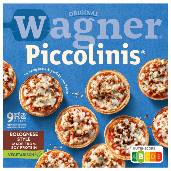 Bild 1 von Original Wagner Steinofen Piccolinis Bolognese Style vegetarisch 270g