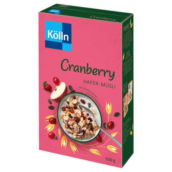 Bild 1 von Kölln Müsli Cranberry 500g