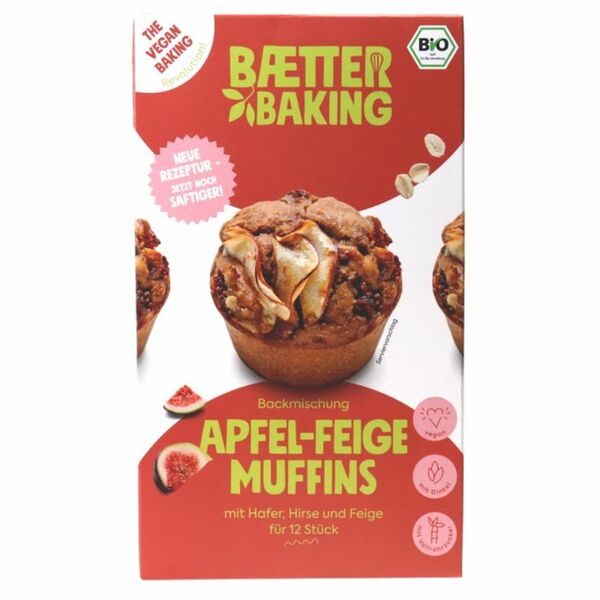 Bild 1 von Baetter Baking BIO Backmischung Apfel-Feige Muffins
