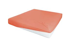 Jersey-Elastan Boxspringlaken orange Baumwollmischgewebe Maße (cm): B: 190 H: 28 T: 28 Bettwaren