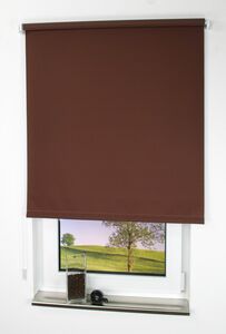 Bella Casa Seitenzugrollo, Kettenzugrollo, 180 x 102 cm, cappuccino