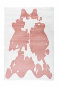 Arte Espina Teppich Rosa / Weiß 160cm x 230cm