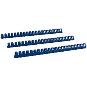 50 RENZ Kunststoffbinderücken blau für 160 Blatt