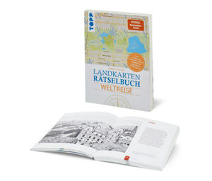 Buch: Landkarten-Rätselbuch »Weltreise«