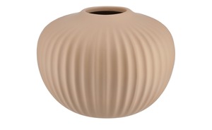 Vase braun Steinzeug Maße (cm): H: 11  Ø: [15.0] Dekoration