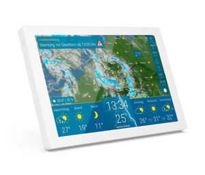 WetterOnline WLAN-Wetter Display Home 3 mit Premium-Wetterdaten und Zusatzfunktionen