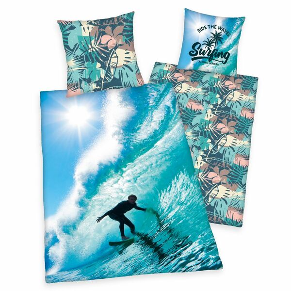 Bild 1 von Surfer Bettwäsche, Größe: 135 x 200 cm