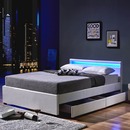 Bild 1 von Home Deluxe LED Bett Nube mit Schubladen und Matratze, versch. Ausführungen