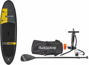 Lamar SUP-Board I-SUP 290 Traditional, Fishboard, (Set, 5 tlg., mit Paddel, Pumpe und Transportrucksack)