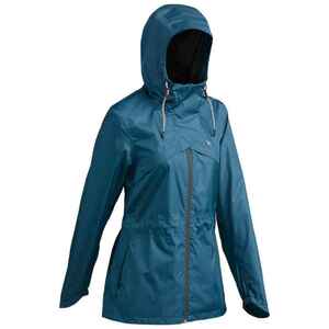 Wanderjacke Naturwandern NH500 wasserdicht Damen